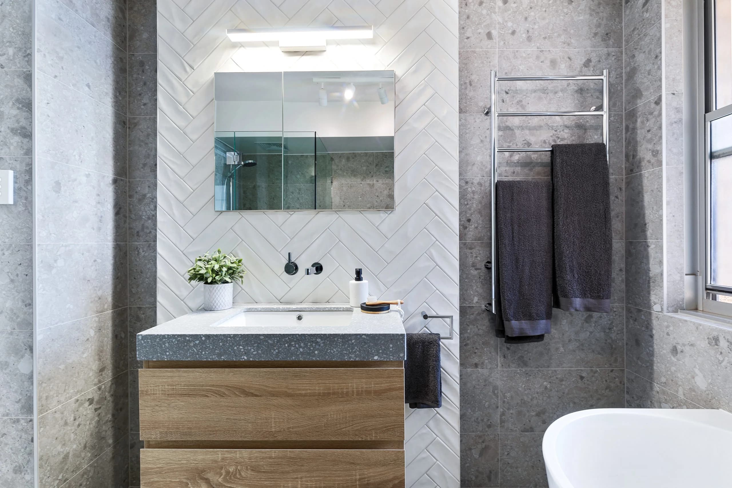 Modern apartment renovation with kitchen and bathroom transformation in Sydney by Artistic Bathroom & Kitchen Renovations - Project NaN